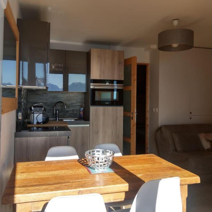 Appartement Entierement Renove, Vue Exceptionnelle Huez المظهر الخارجي الصورة