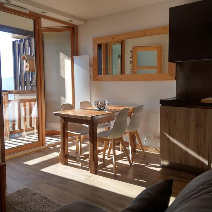 Appartement Entierement Renove, Vue Exceptionnelle Huez المظهر الخارجي الصورة